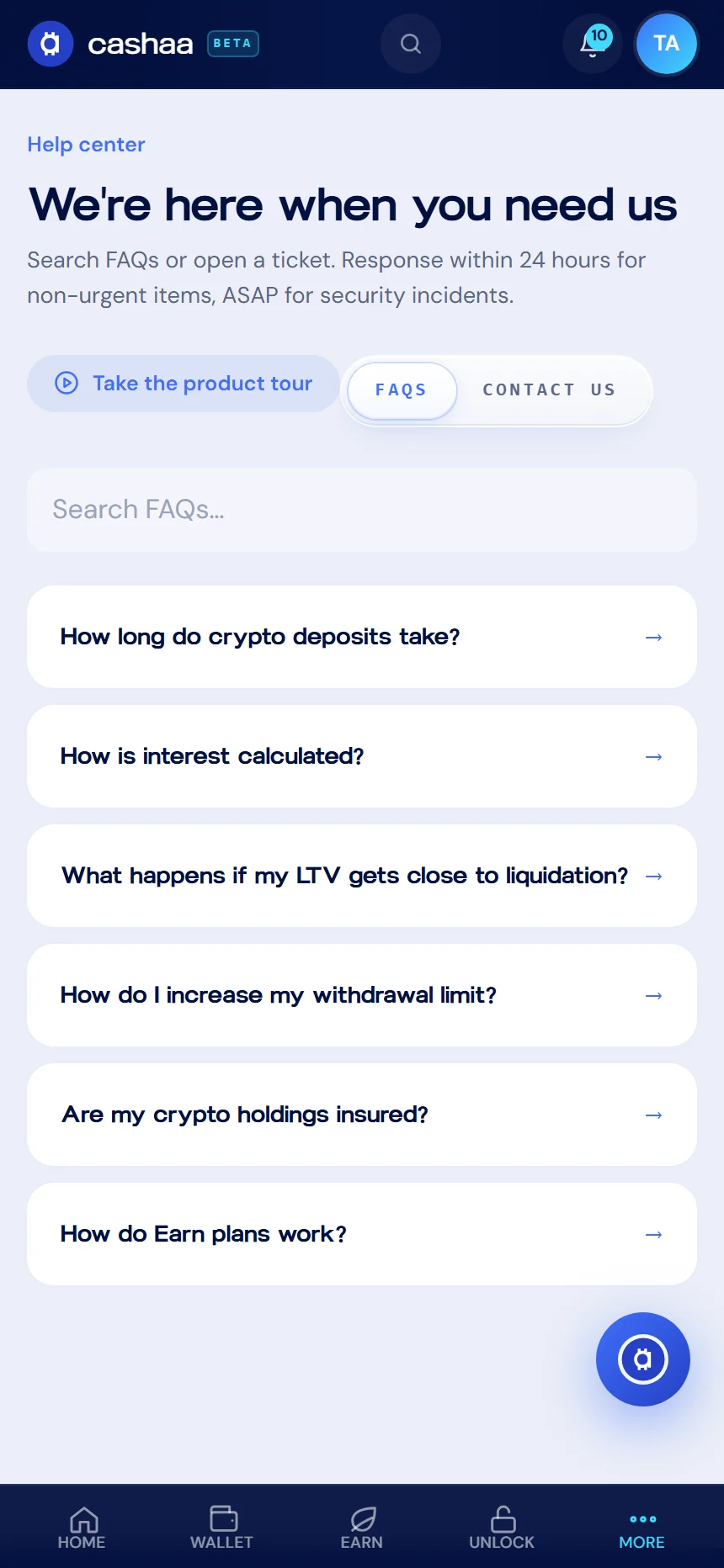 Screenshot for step 1: How to Raise a Support Ticket