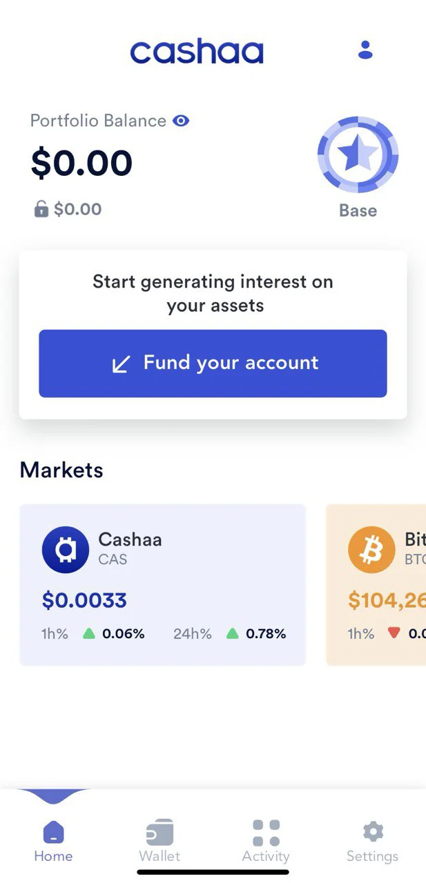 Screenshot for step 8: How to Sign Up and Create an Account on the Cashaa App
